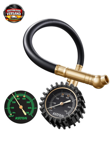 Reifendruckprüfer 100 psi - 0-100,